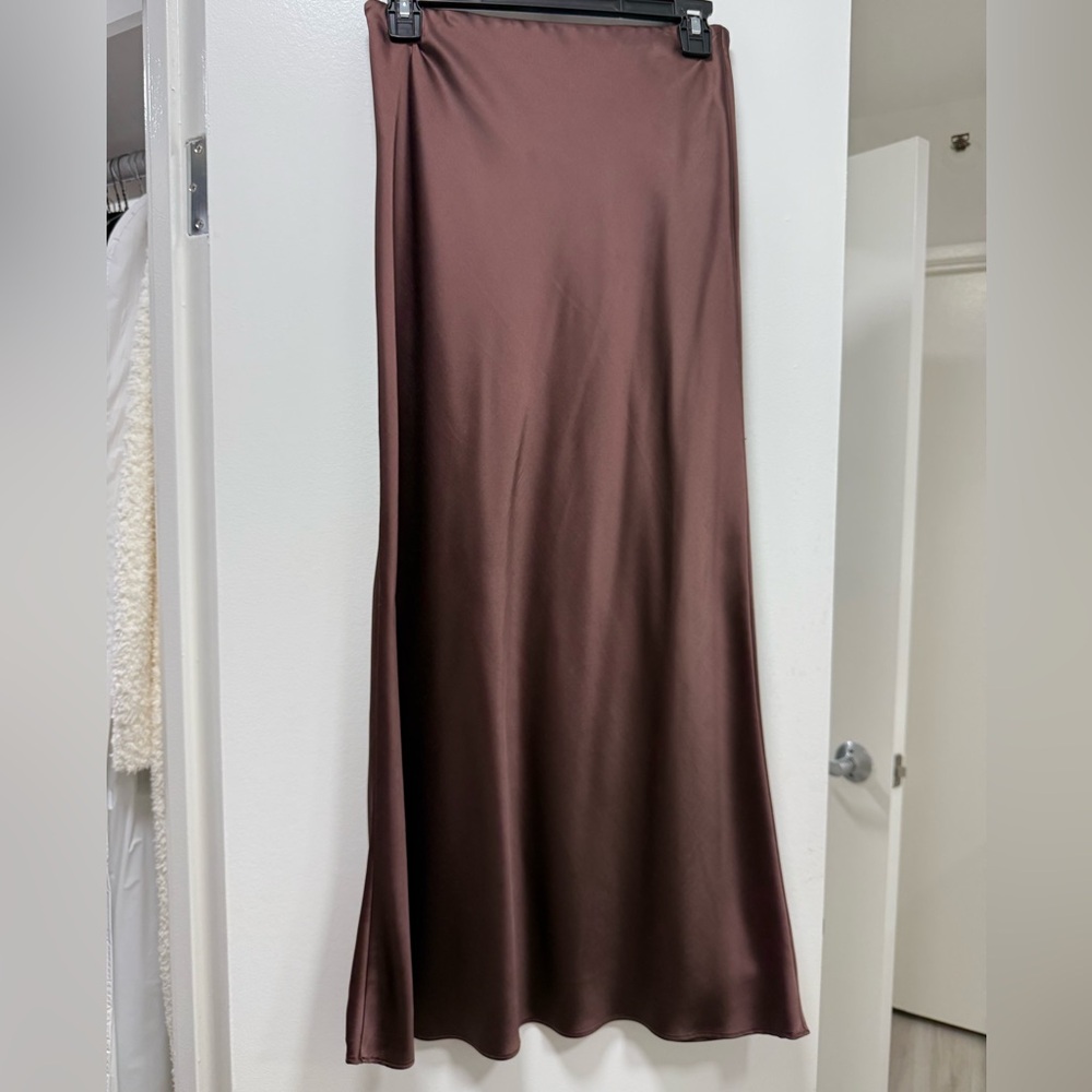 Abercrombie & Fitch Chocolate Maxi Skirt